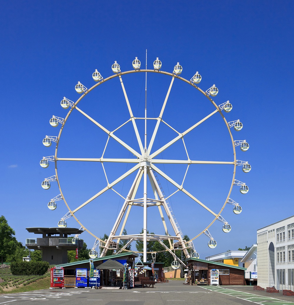 Hokkaido Furano Miyama Pass Art Park E-ticket (Voucher) <Trick Art Museum and Ferris wheel>
