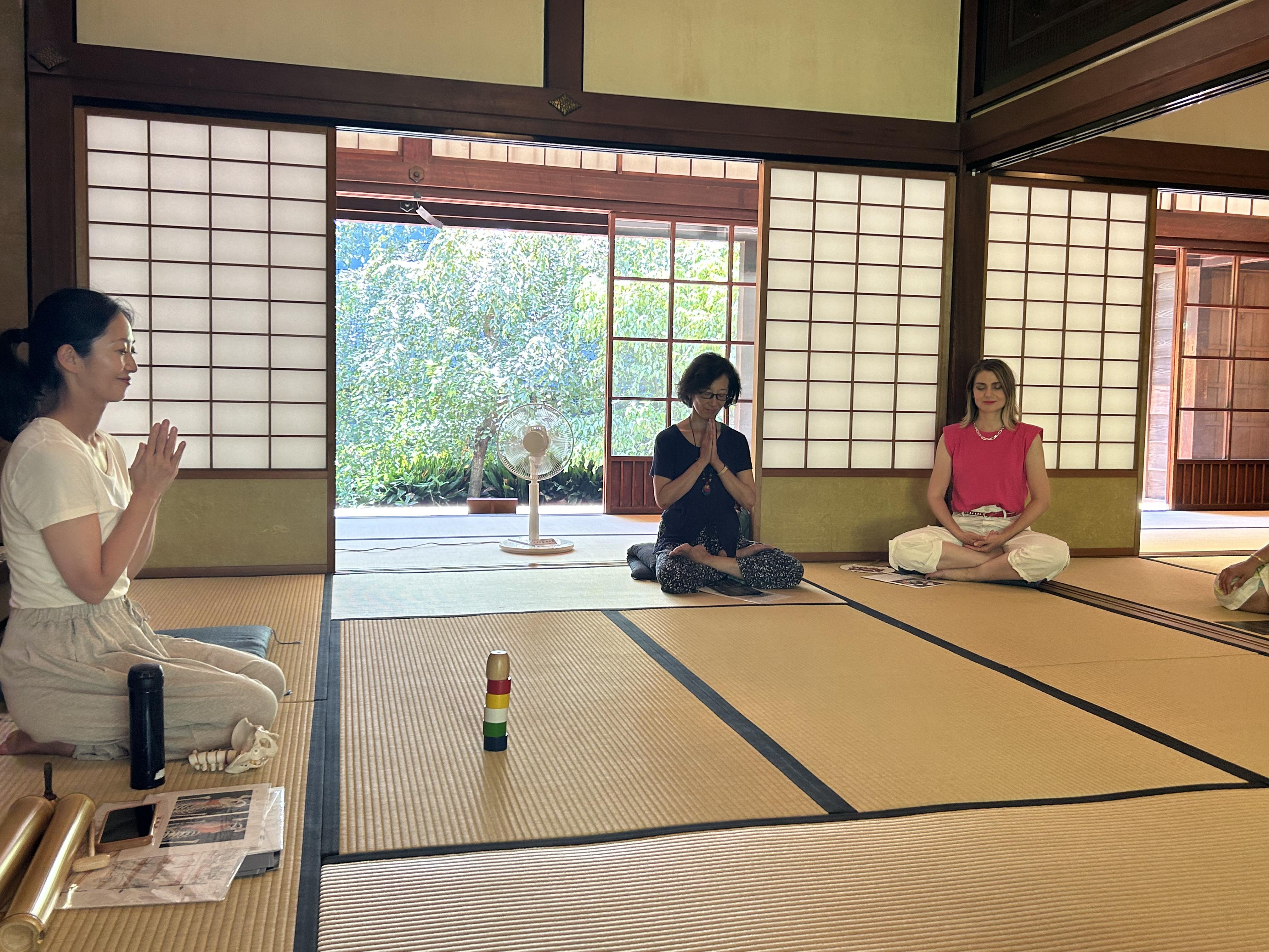 禅呼吸法（ZEN-Breathing）体験 in 東京国立博物館内庭園 日本家屋「応挙館」