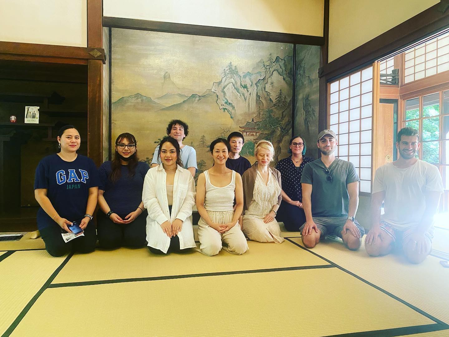 禅呼吸法（ZEN-Breathing）体験 in 東京国立博物館内庭園 日本家屋「応挙館」